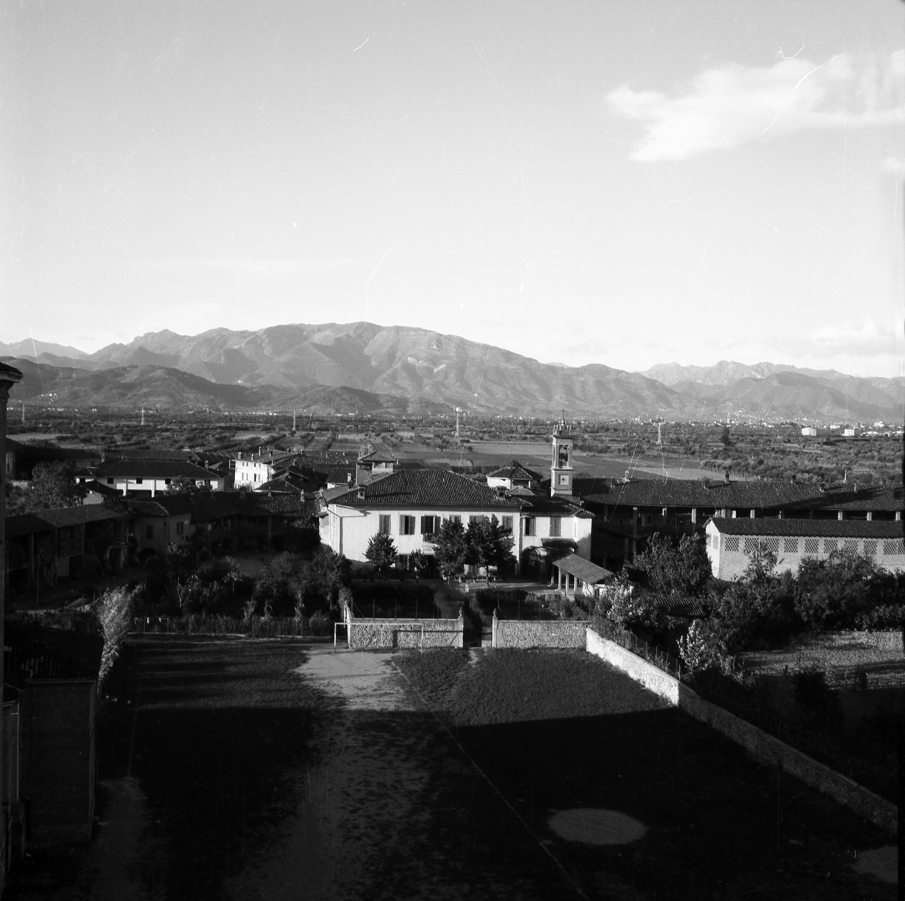 Panoramica di Madone dal Campanile 1 - Fine Anni '50